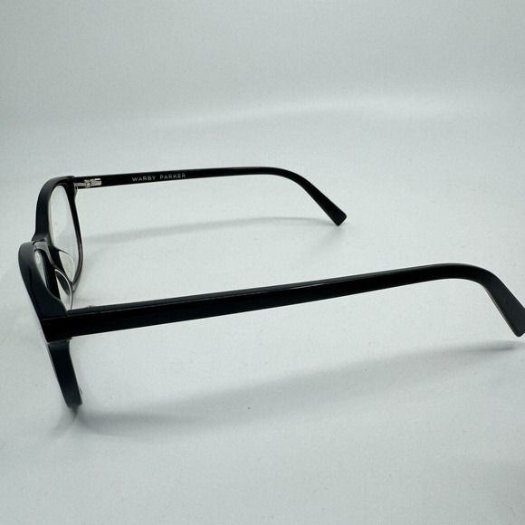 Warby Parker Daisy W100 Eyeglass frame 54-17-142 Black plastic H10543 - Picture 2 of 7